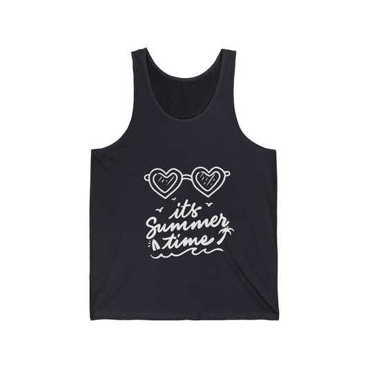 Beach Lovers Ultimate Comfort Styled Funny Unisex Sea As Day Summer Tank Top