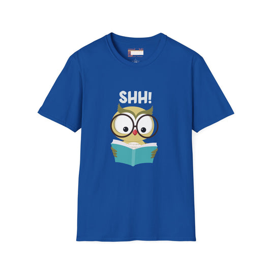 Graphic Book Lover Silence Designed Ultimate Comfort Unisex T-shirt
