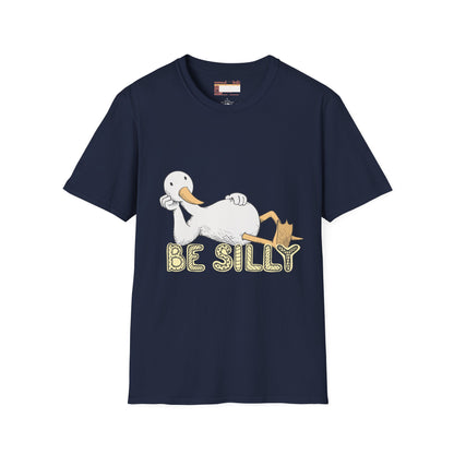 Graphic Designed Minimalist Silly Goose Comfort Styled T-shirts
