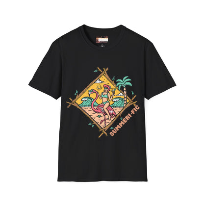 Graphic Summerfest Designed Summer time Comfort Styled T-shirts