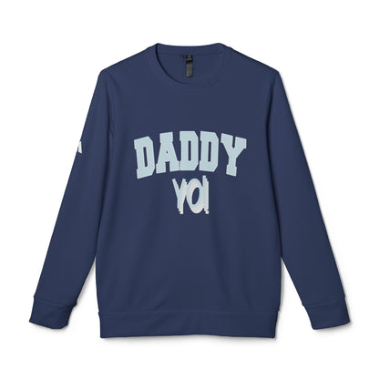 DTG adidas® Unisex Fleece Crewneck Daddy Yo Fathers Day Fathers Gift Sweatshirt