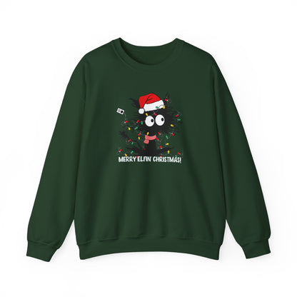 Graphic Designed Holiday Christmas Unisex Crewneck Sweatshirt