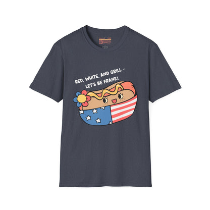 Red, White And Grill-Lets Be Frank. July 4th Ultimate Comfort Unisex T-shirt