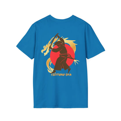 Japanese Warrior Designed Graphic Ultimate Comfort Styled Unisex T-shirt