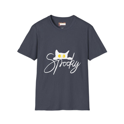Summer Graphic Cat Spooky Designed Comfort T-shirt