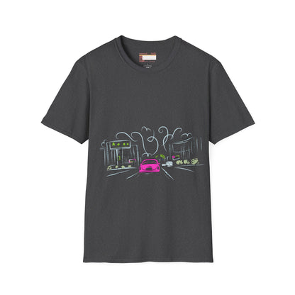 Graphic City Drama Designed Comfort Unisex T-shirt
