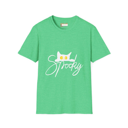 Summer Graphic Cat Spooky Designed Comfort T-shirt