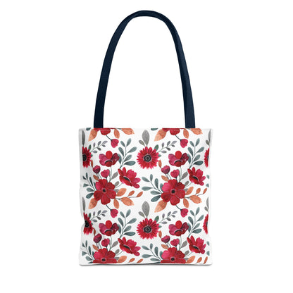 Summer Graphic Wild Flower Tote Bag