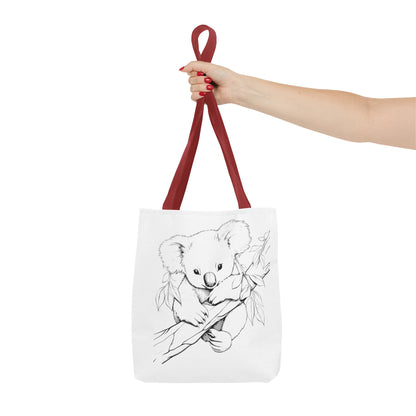 Summer Graphic Panda Tote Bag