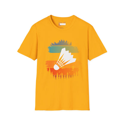 Badminton Game Day Graphic Comfort Unisex T-shirt