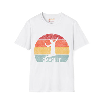 Badminton Game Day Graphic Comfort Unisex T-shirt
