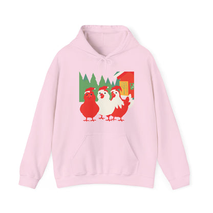 Unisex Heavy Blend Christmas Chicken Hoodie