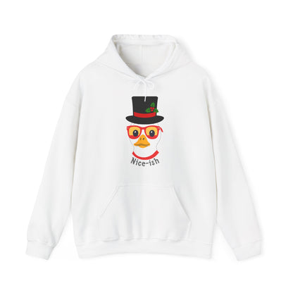 Unisex Heavy Blend Hooded Christmas Duck Hoodie