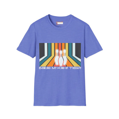 Retro Bowling Champion Bowling King Graphic Comfort Unisex T-shirt