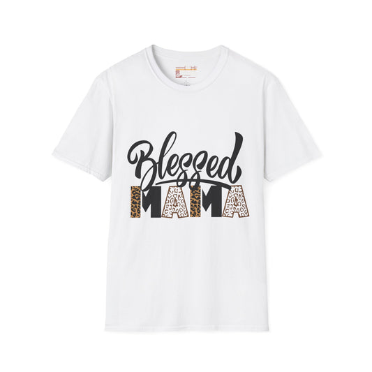 Graphic Blessed Mama Comfort Styled T-shirts