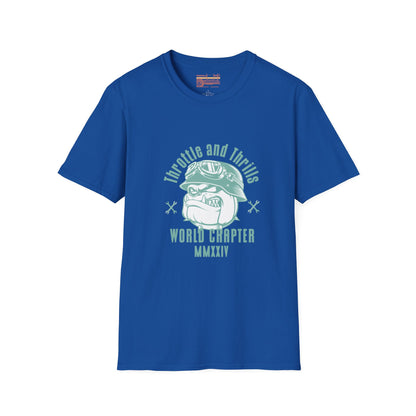 Throttle and Thrills Rider Ultimate Unisex Comfort Styled T-shirt