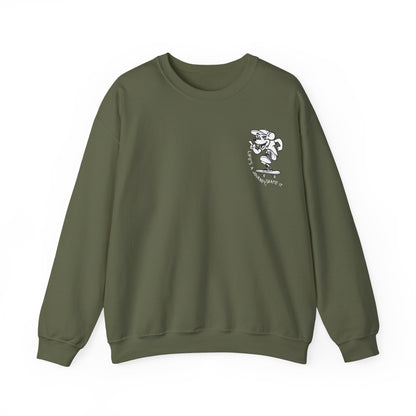 Graphic Designed Minimalist Skateboard Skate Board Lover Crewneck Sweatshirt