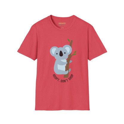 Adopt, Don't Stop Ultimate Comfort Unisex Animal Lovers T-shirt