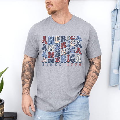 American Independence July 4th Ultimate Comfort Unisex Funny T-shirt
