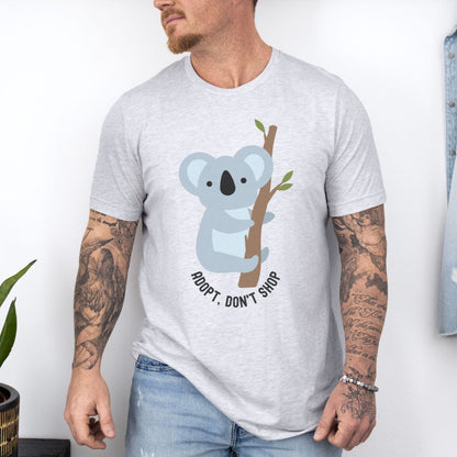Adopt, Don't Stop Ultimate Comfort Unisex Animal Lovers T-shirt