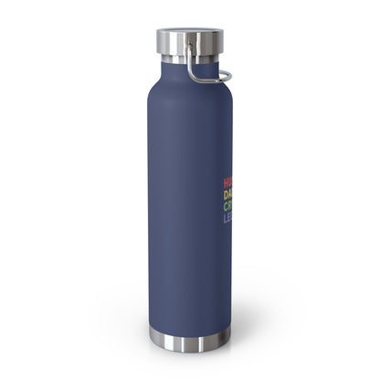 Husband Dad Crypto Legend Copper Vacuum Insulated Bottle, 22oz