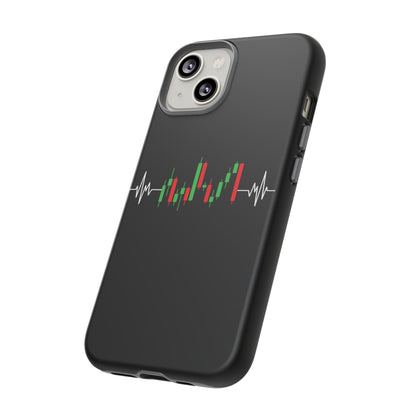 Bearish And Bullish Chart Candles (Stock Market) iPhone Case