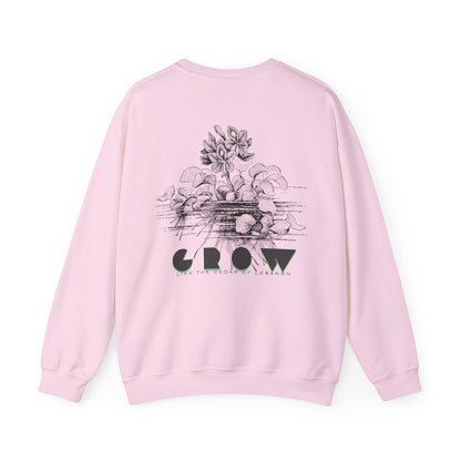 Graphic Designed Minimalist Crewneck Sweatshirt