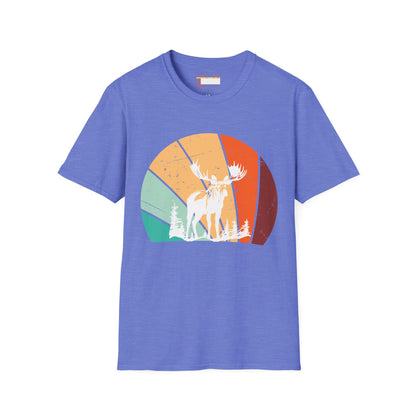 Graphic Designed Deer Colony Ultimate Comfort Unisex T-shirt