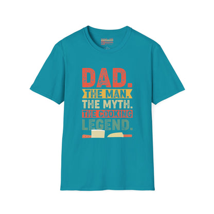 Dad The Man The Myth The Legend Ultimate Comfort Unisex Fathers Day T-shirt