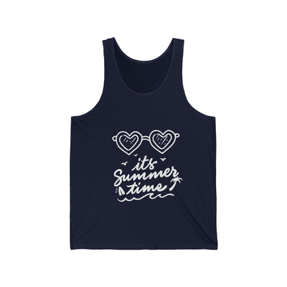 Beach Lovers Ultimate Comfort Styled Funny Unisex Sea As Day Summer Tank Top