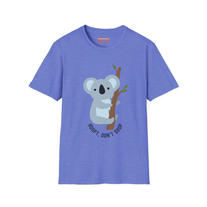 Adopt, Don't Stop Ultimate Comfort Unisex Animal Lovers T-shirt