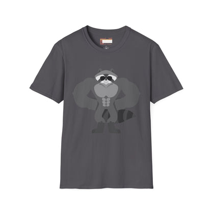 Graphic Designed Minimalist Racoon Unisex Comfort Styled T-shirts