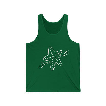 Starfish Beach Lovers Ultimate Comfort Styled Funny Unisex Summer Tank Top