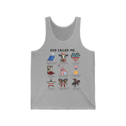 American Independence Graphic Ultimate Comfort Styled Unisex Tank Top