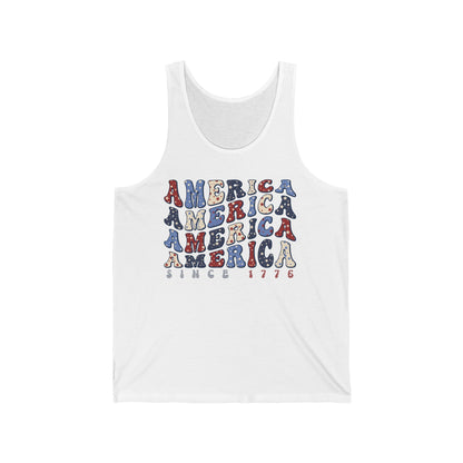 American Independence Graphic Ultimate Comfort Styled Unisex Tank Top