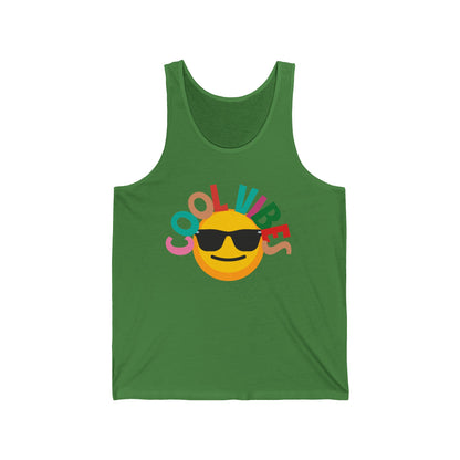 Just Asking For A Cool Vibes Emoji Ultimate Comfort Styled Unisex Tank Top