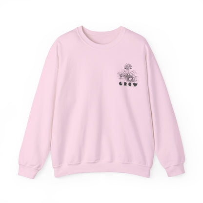 Graphic Designed Minimalist Crewneck Sweatshirt