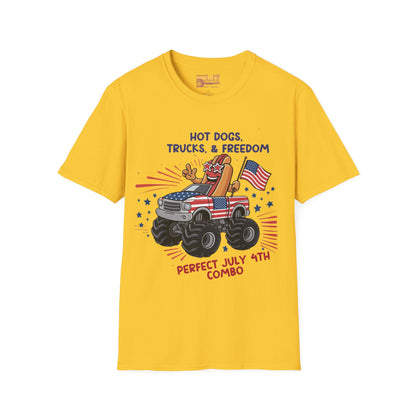 American Independence July 4th Ultimate Comfort Unisex Funny T-shirt