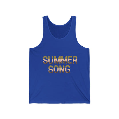 Beach Lovers Ultimate Comfort Styled Funny Unisex Summer Tank Top