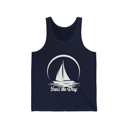 Beach Sailing Ultimate Comfort Styled Unisex Summer Tank Top