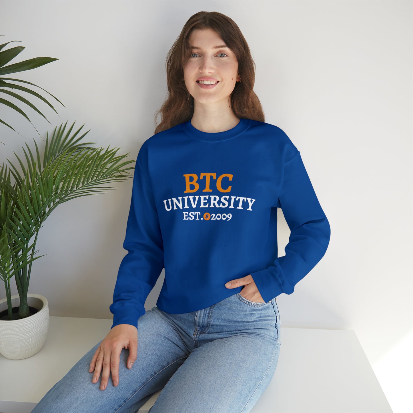 BTC University (Bitcoin, Crypto) Unisex Sweatshirt
