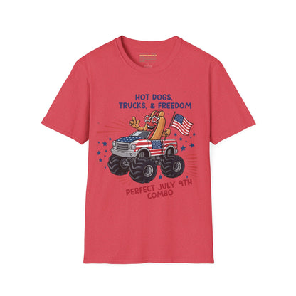 American Independence July 4th Ultimate Comfort Unisex Funny T-shirt