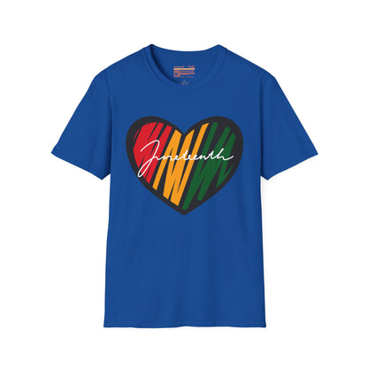 Celebrating Juneteenth With Pride Freedom Ultimate Comfort Unisex T-shirt