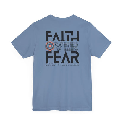 Christian Gospel Unisex Bible Faith Over Fear Verse Shirt