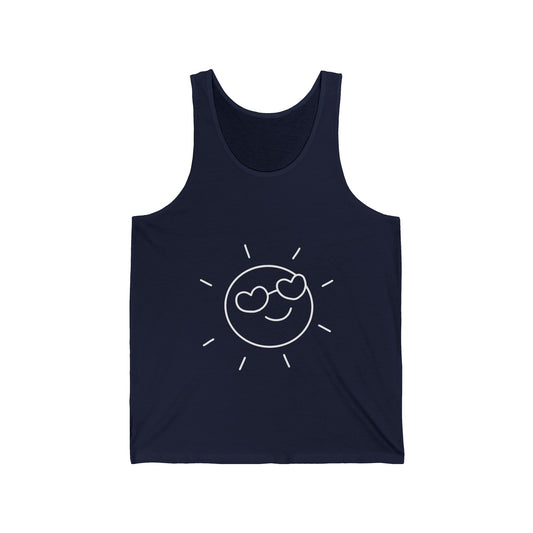 Beach Lovers Ultimate Comfort Styled Funny Unisex Summer Tank Top