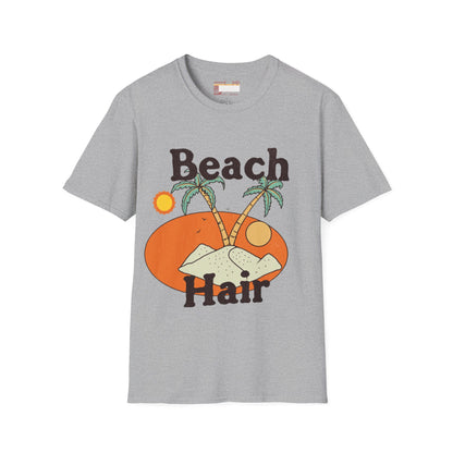 Graphic Summer Vibes Beach Hair Comfort Styled T-shirts