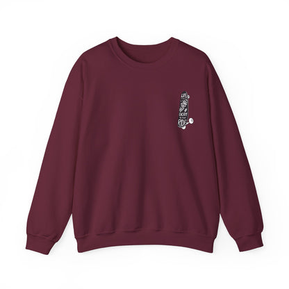 Graphic Designed Minimalist Skateboard Skate Board Lover Crewneck Sweatshirt