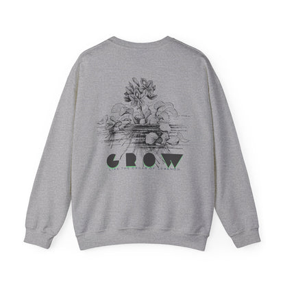 Graphic Designed Minimalist Crewneck Sweatshirt