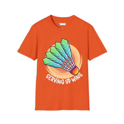 Badminton Game Day Graphic Comfort Unisex T-shirt