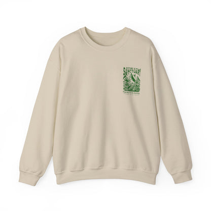Graphic Designed Minimalist Crewneck Sweatshirt